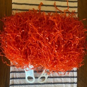Vintage 1988 Clemson vs. UNC game Pompoms